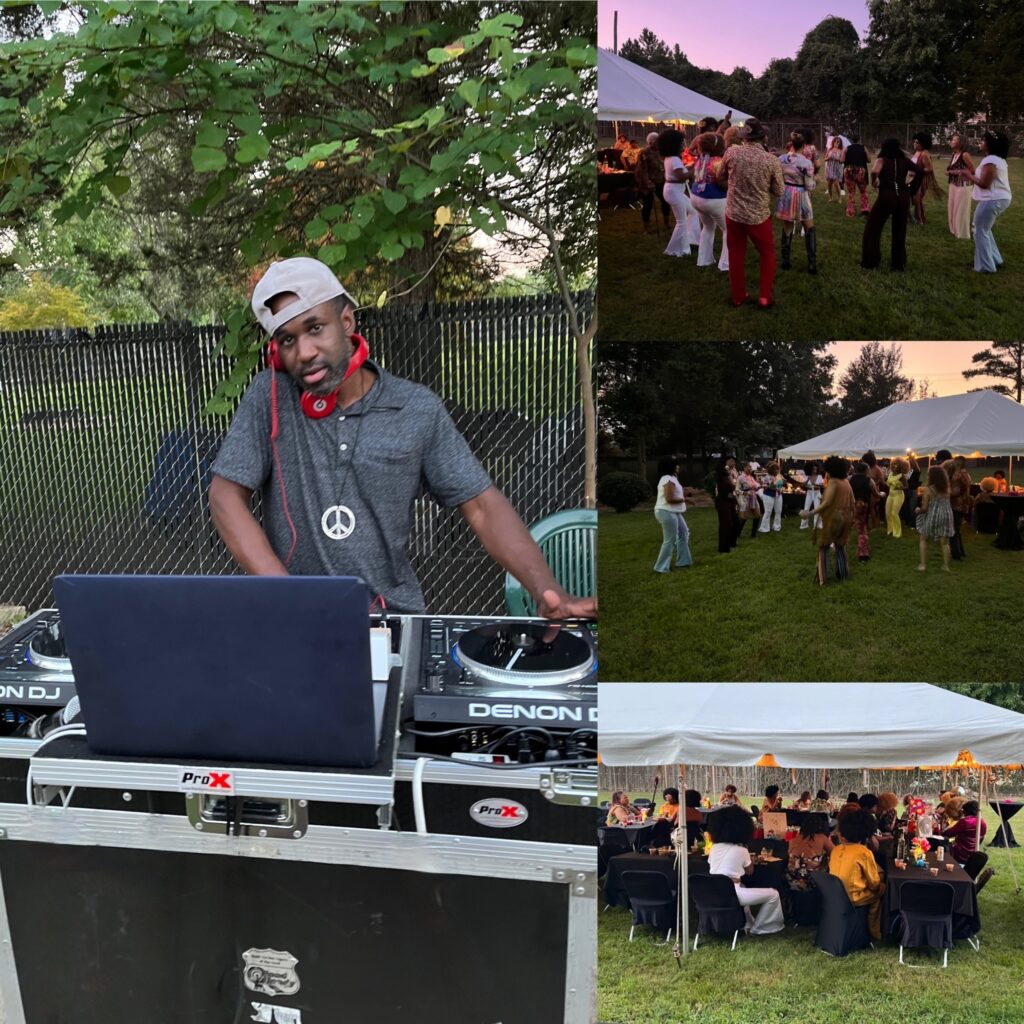 back yard party 3 pic